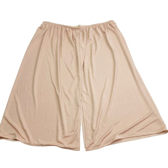 Vassarette XL Half Slip with Slit Beige Nylon #11-003 Length 22" Vintage - Picture 1 of 3